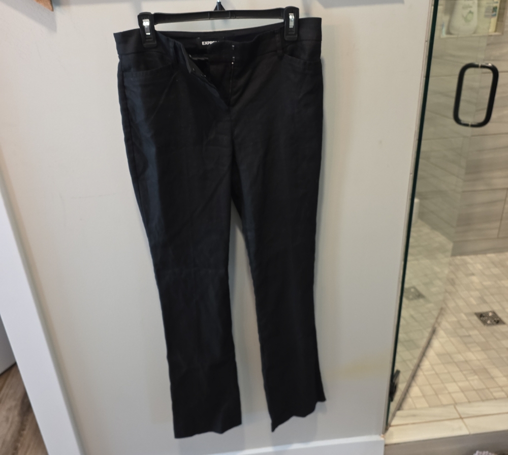 Express Classic Black Trousers